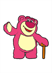 Lotso, the evil pink bear from Toy Story 3 をぬった 匿名 さんの作品