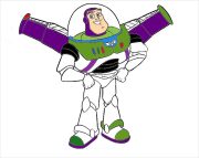 匿名 根据《Buzz Lightyear with his wings》创作