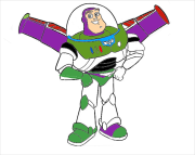 Werk von Anonym nach Buzz Lightyear with his wings
