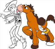匿名 根据《Woody and Bullseye》创作