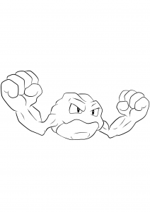 Printable coloring pages : Pokemon_roche