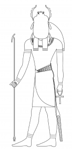 Khepri (Ausmalbild von Aegypten)