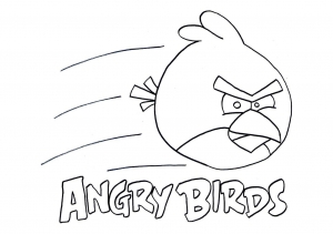 Angry Birds Malvorlagen