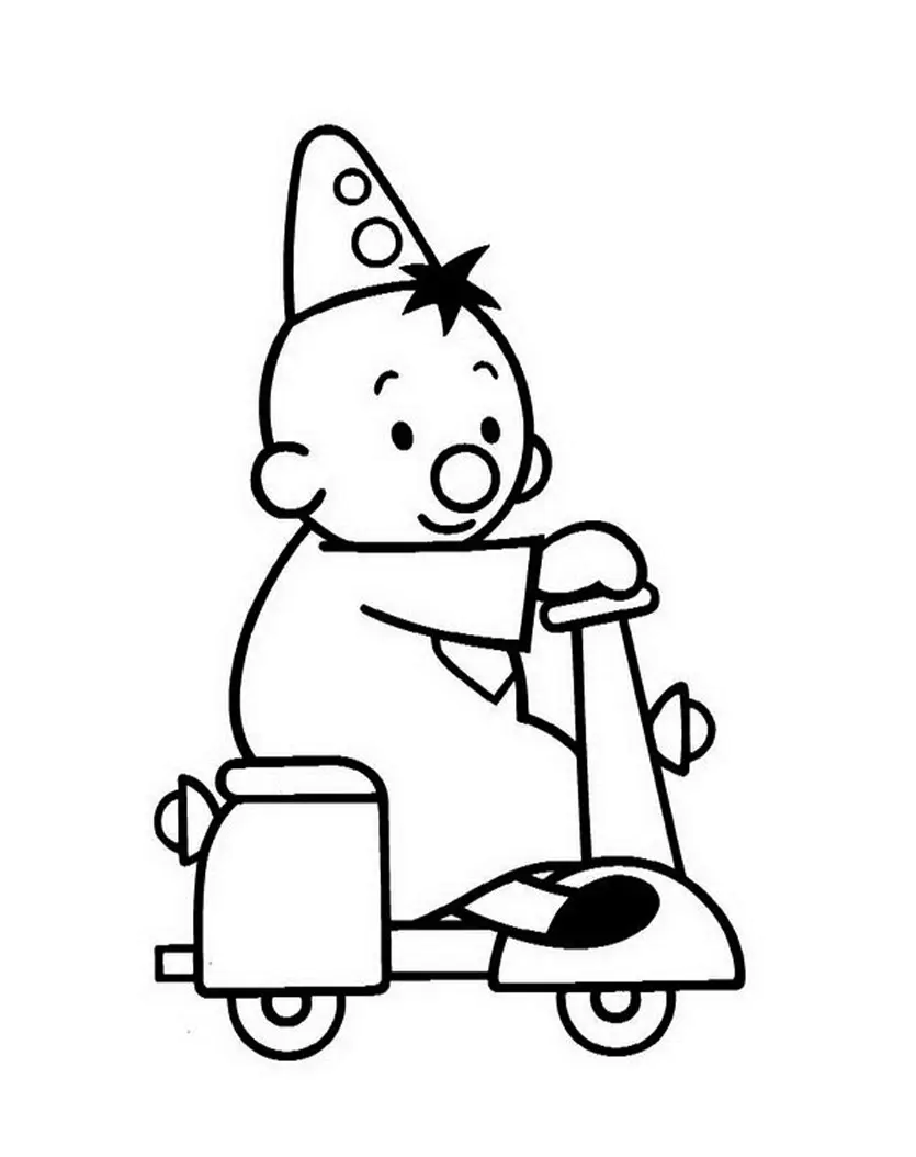 Bumba Ausmalbilder für Kinder (Ausmalbild zum Ausdrucken und Ausmalen für Kinder)