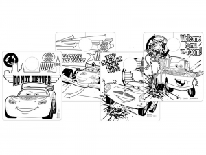 Cars 2 Coloriage zum kostenlosen Ausdrucken (Ausmalbild)