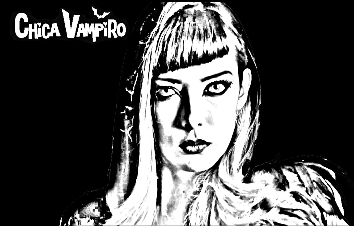 Malvorlage für Kinder mit Chica Vampiro kostenlos zum Ausdrucken
