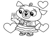 Ausmalbilder von Chip And Potato zum Ausdrucken und Ausmalen für Kinder