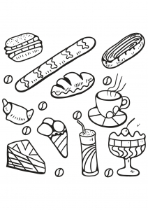 cupcake-5 (Ausmalbild von Cupcakes und Kuchen)