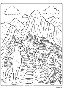 Machu Picchu - Inka-Stadt aus dem 15. Jahrhundert