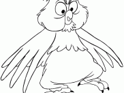 Ausmalbilder von Die Hexe und der Zauberer zum Ausdrucken und Ausmalen für Kinder
