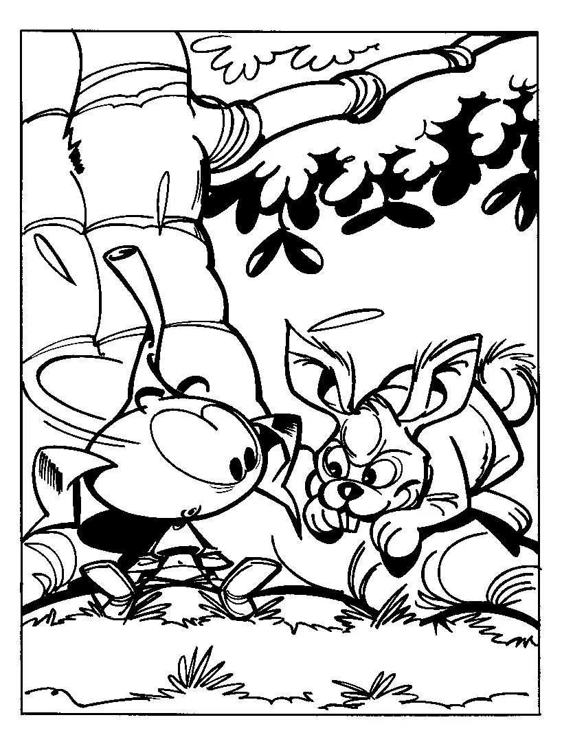 Die Schlümpfe Coloriage zum Ausdrucken (Ausmalbild von Die Schluempfe zum Ausdrucken und Ausmalen für Kinder)