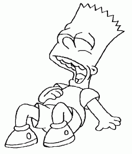 Bild von Die Simpsons zum Herunterladen und Ausmalen