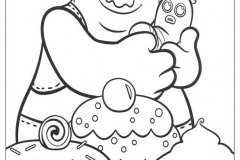 Biggie und Cupcakes (Ausmalbild von Die Trolls)