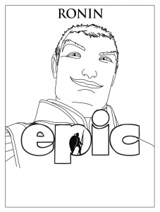 General Ronin (Ausmalbild von Epic - Verborgenes Königreich)