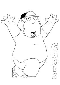 Kostenlose Ausmalbilder von family-guy für Kinder (Ausmalbild von Family Guy)