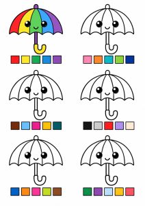 Ausmalbilder von Farben zum Ausdrucken