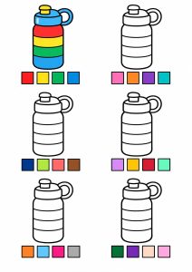 Kostenlose Ausmalbilder von Farben zum Ausdrucken und Ausmalen