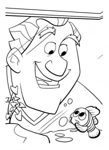 Findet Nemo Coloriage zum Ausdrucken (Ausmalbild)