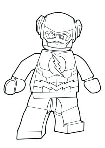 Flash Gordon Lego (Ausmalbild)
