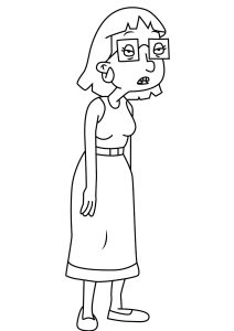 Miriam Pataki (Ausmalbild von Hey Arnold)