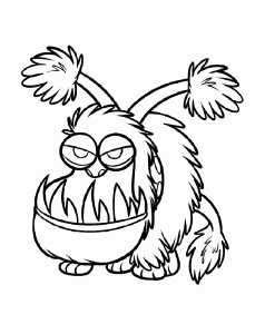 Kostenlose Moi moche et méchant-Zeichnung zum Ausdrucken und Ausmalen (Ausmalbild von Ich - Einfach unverbesserlich)