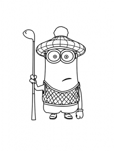 Moi moche et méchant Coloriage zum Herunterladen (Ausmalbild von Ich - Einfach unverbesserlich)