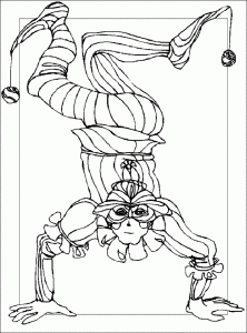 Karneval Coloriage zum Ausdrucken (Ausmalbild)