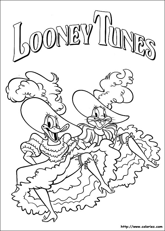 Bild von Looney Tunes zum Ausdrucken und Ausmalen