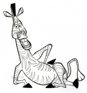 Ausmalbilder von Madagaskar für Kinder (Ausmalbild von Madagascar)