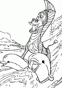 Madagaskar Coloriage zum Ausdrucken (Ausmalbild von Madagascar)