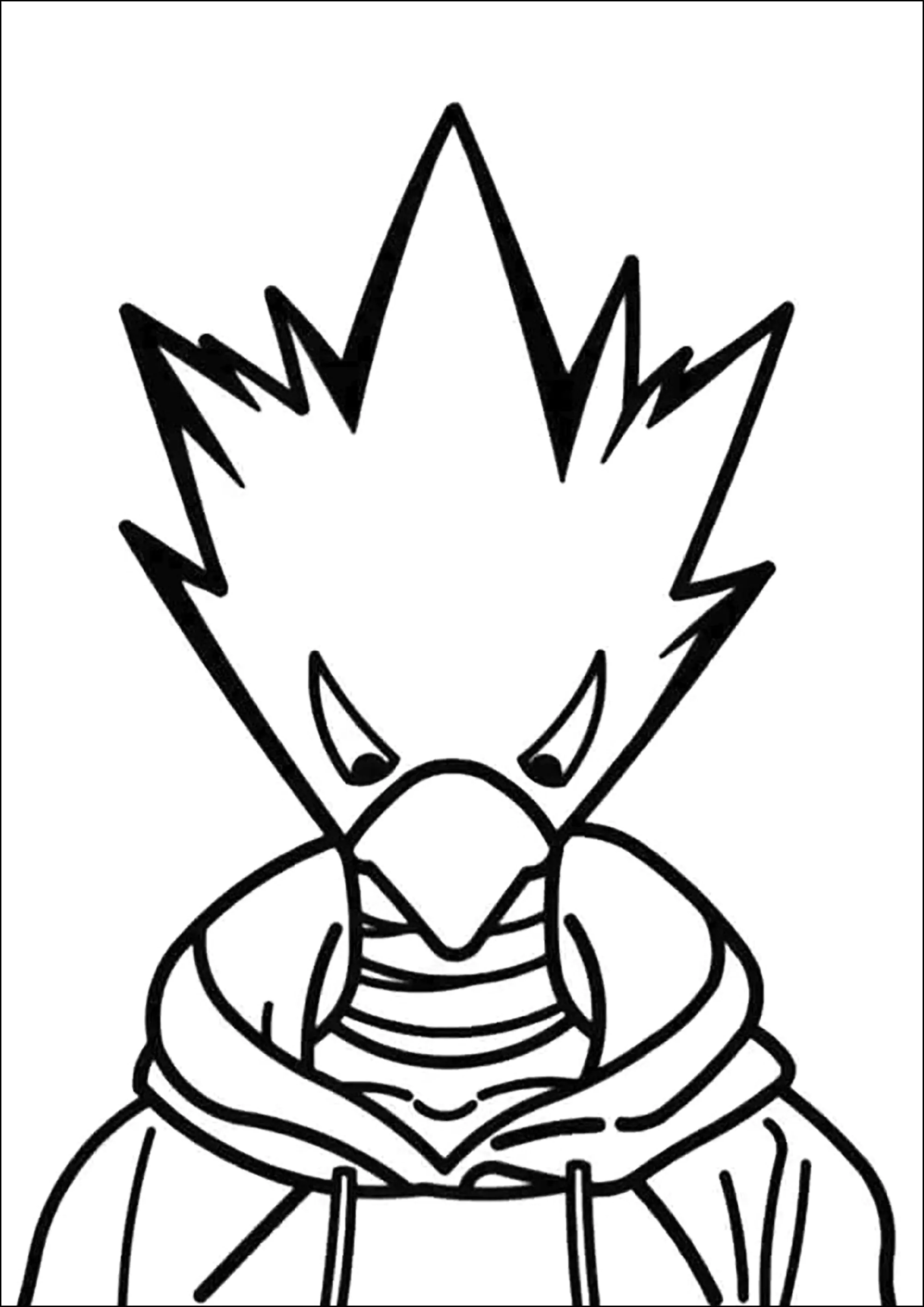 Kostenlose Ausmalbilder von my-hero-academy für Kinder (Ausmalbild von My Hero Academy zum Ausdrucken und Ausmalen für Kinder)