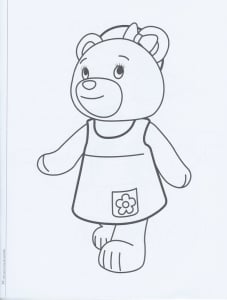 Oui-Oui Ausmalbilder zum Ausdrucken für Kinder (Ausmalbild von Noddy)
