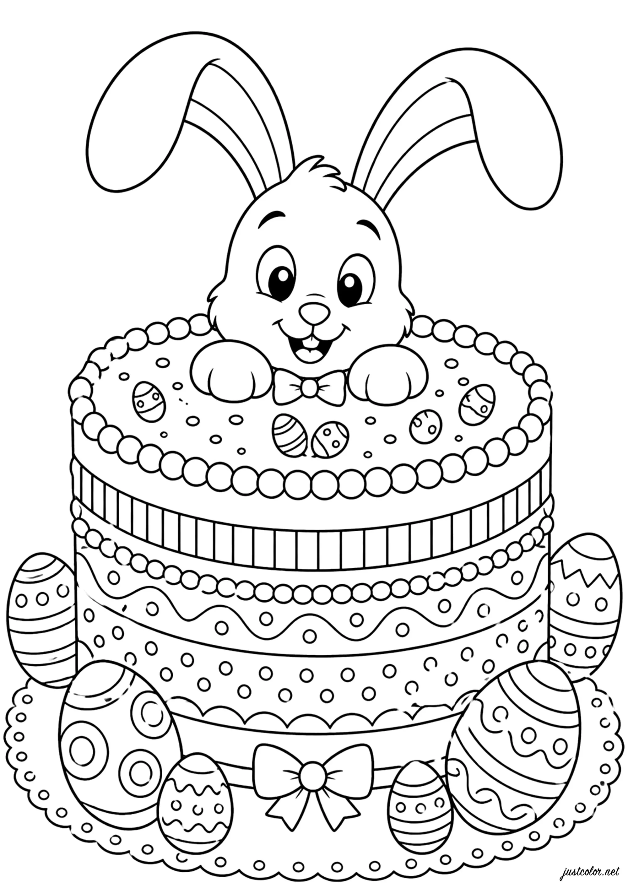 Kostenlose Ausmalbilder von ostern für Kinder (Ausmalbild zum Ausdrucken und Ausmalen für Kinder)