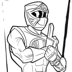 Ausmalbilder von Power Rangers zum Ausdrucken und Ausmalen für Kinder