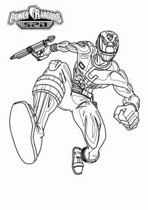 Power Rangers Ausmalbilder zum kostenlosen Herunterladen (Ausmalbild)