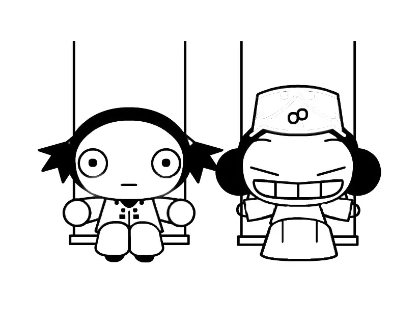 Puccas Ausmalbilder zum Herunterladen (Ausmalbild zum Ausdrucken und Ausmalen für Kinder)