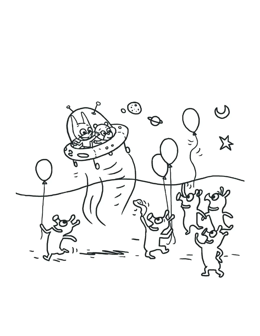 Ausmalbilder von SamSam zum kostenlosen Herunterladen (Ausmalbild zum Ausdrucken und Ausmalen für Kinder)
