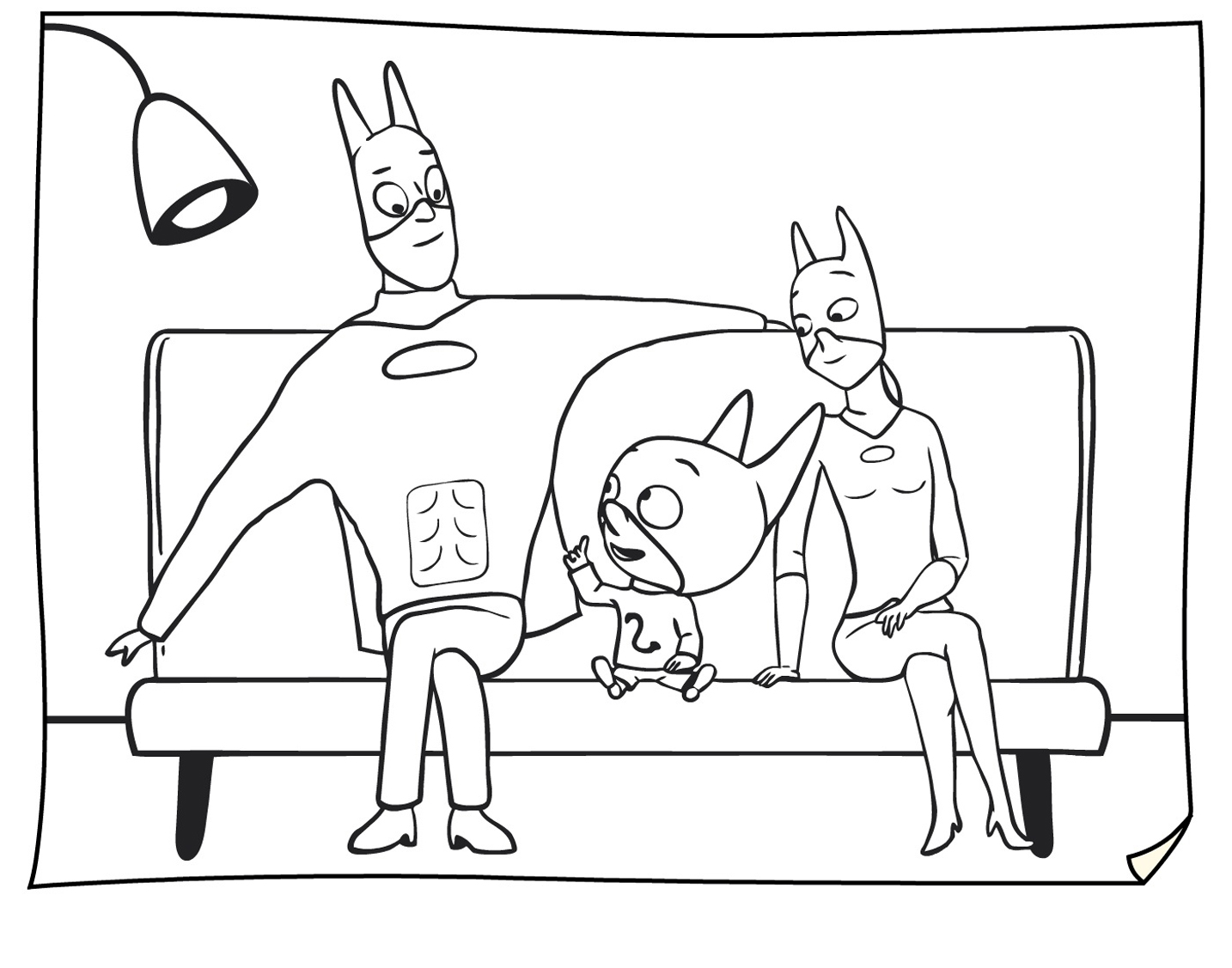 SamSam Ausmalbilder zum Herunterladen (Ausmalbild zum Ausdrucken und Ausmalen für Kinder)