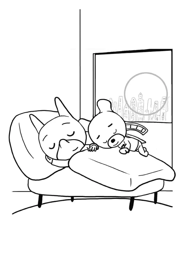 SamSam Ausmalbilder zum Herunterladen (Ausmalbild zum Ausdrucken und Ausmalen für Kinder)