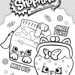 Ausmalbilder von Shopkins zum Ausdrucken und Ausmalen für Kinder