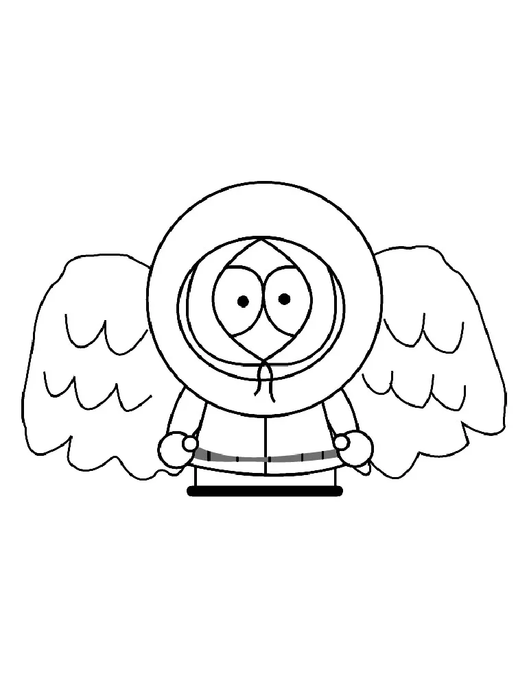 South Park Ausmalbilder zum kostenlosen Herunterladen (Ausmalbild zum Ausdrucken und Ausmalen für Kinder)