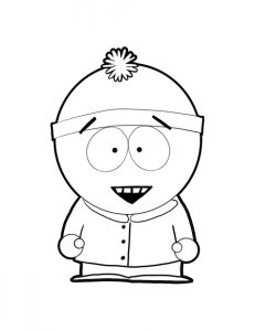 South Park Coloriage zum kostenlosen Ausdrucken (Ausmalbild)