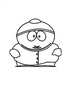 South Park Coloriage zum kostenlosen Ausdrucken (Ausmalbild)