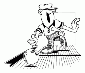 Bowling Ausmalbild (Ausmalbild von Sport)