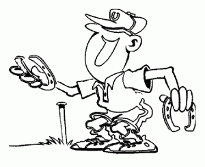 Petanque (Ausmalbild von Sport)