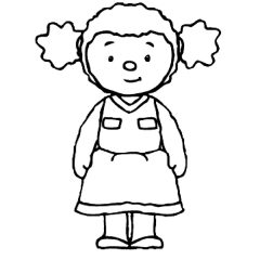 Ausmalbilder von Tchoupi zum Ausdrucken und Ausmalen für Kinder