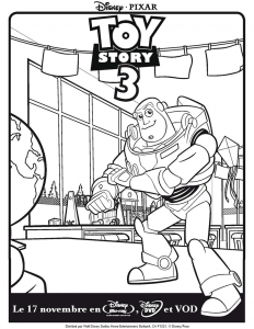 Toy Story Coloriage zum Ausdrucken (Ausmalbild)