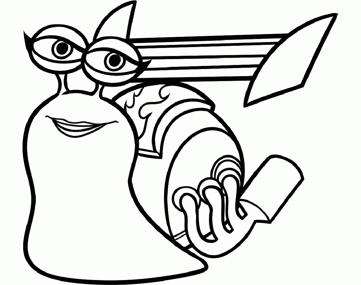 Turbo Ausmalbilder für Kinder (Ausmalbild zum Ausdrucken und Ausmalen für Kinder)