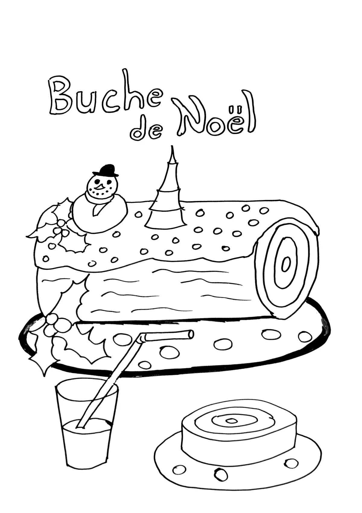 Kostenlose Weihnachtsausmalbilder zum Ausmalen (Weihnachten)