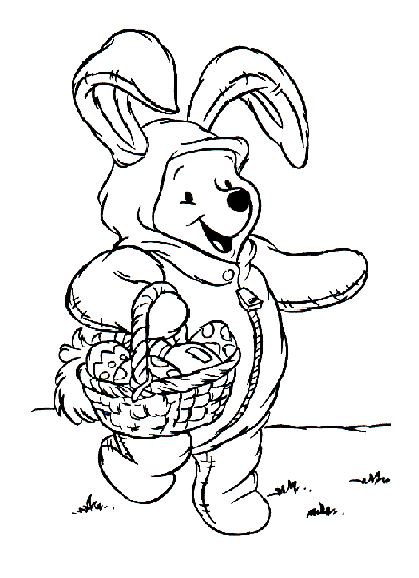 Winnie the Pooh Malbuch zum Ausdrucken für Kinder (Ausmalbild von Winnie Puuh zum Ausdrucken und Ausmalen für Kinder)